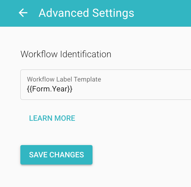 Adding bespoke label to portal workflows in MyDocSafe