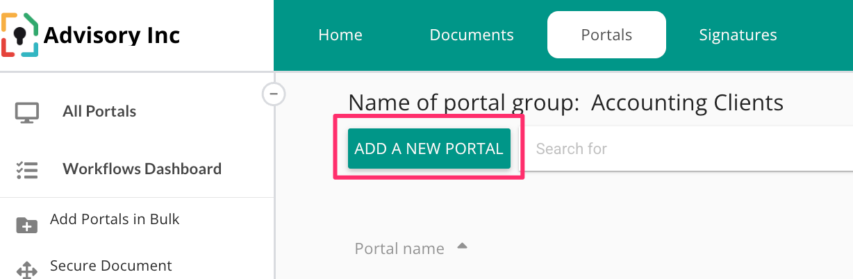 Einen neuen Portalbenutzer zum Portal MyDocSafe einladen