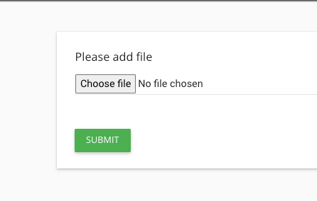 MyDocSafe secure questionnaire request for document upload