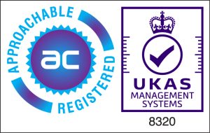 UKAS accredited certificate mark